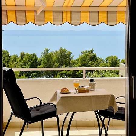 Penthouse Studio With Sea View Makarska Exteriör bild