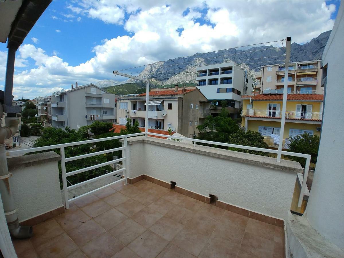 Penthouse Studio With Sea View Makarska Exteriör bild