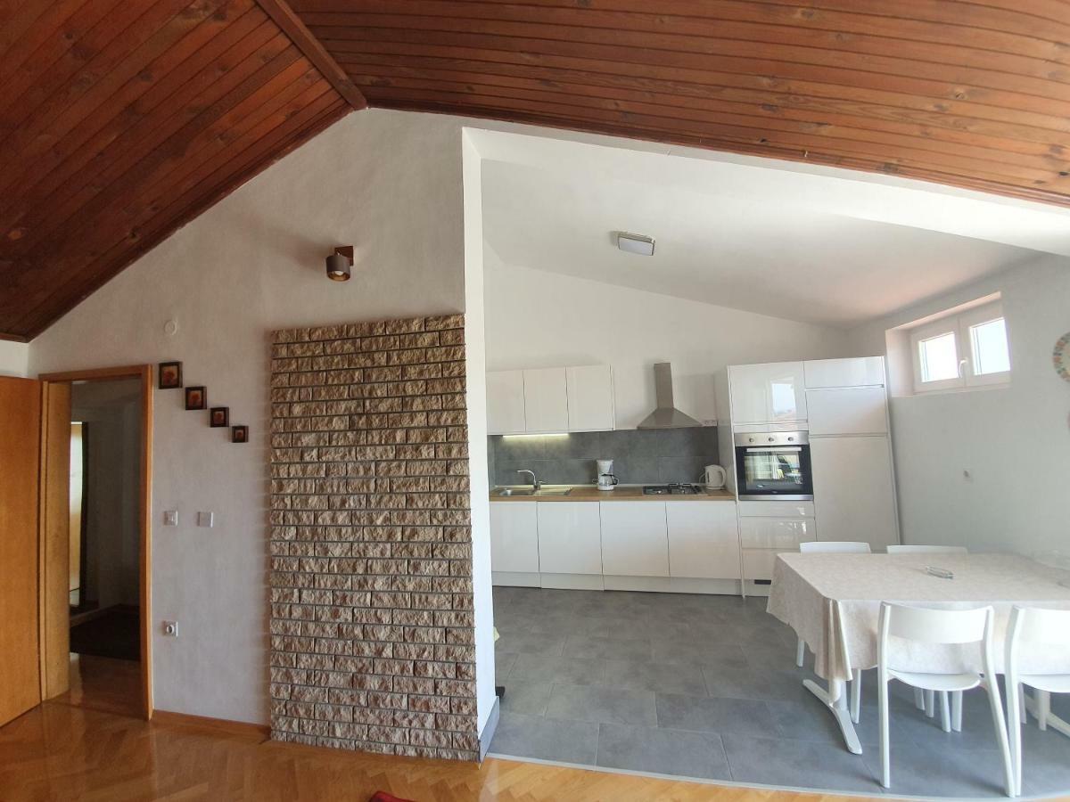 Penthouse Studio With Sea View Makarska Exteriör bild